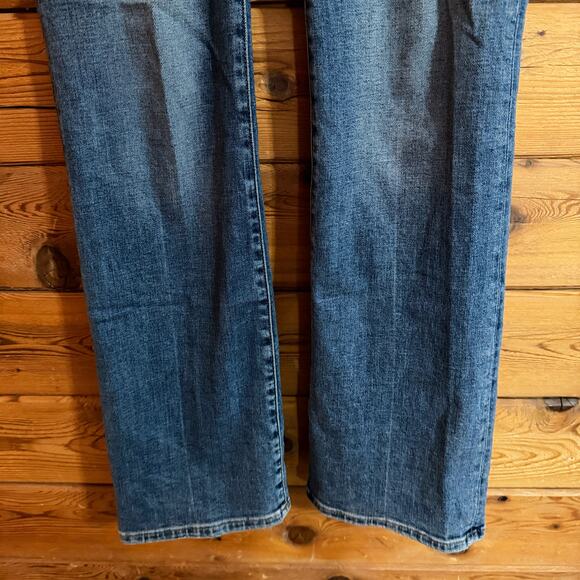 Madewell Kick Out Full Length Blue Jean Size 26 - Picture 4 of 7